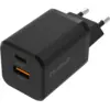 Image de BlueBuilt Chargeur Power Delivery et Quick Charge avec 2 Ports USB 38 W Noir