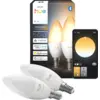 Image de Philips Hue Ampoule Bougie White Ambiance E14 Lot de 2 929004295602