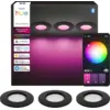 Image de Philips Hue Spot Encastré Slim Lot de 3 - White and Color - 90 mm - Noir 929004291102