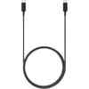 Image de Samsung Câble USB-C vers USB-C 45 W 1,8 m Matière Synthétique Noir GP-TOU021RFFBW/BDL