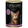 Image de Cat's Love Pâtée Pour Chats Adultes Poisson Et Poulet 400g