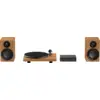 Image de Pro-Ject Colourful Audio System E Brun CAS-E-WALNUT