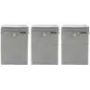 Image de Brabantia Corbeilles à Linge Grey Lot de 3