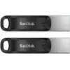 Image de SanDisk iXpand GO Flash drive 3.0 128 Go Lot de 2