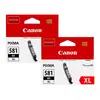Image de Canon CLI-581XL Cartouches Noir Lot de 2