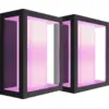Image de Philips Hue Impress Applique Murale White and Color Noir Large Lot de 2