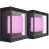 Image de Philips Hue Econic Applique Murale White and Color Noir Moderne Lot de 2