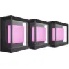 Image de Philips Hue Econic Applique Murale White and Color Noir Moderne Lot de 3
