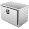 Image de Mophorn - Coffre de camion sous le corps, 61 x 35,6 x 40,6 cm, rangement d'outils en plaque diamantée en aluminium robuste, boîte de remorque étanche