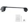 Image de Mophorn - Barres transversales pour galerie de toit, 135,8 cm (53,5'), aluminium, capacité 90 kg, réglables pour rails latéraux rainurés, serrures