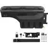 Image de Mophorn - Coffre de rangement pour benne de camion, couvercle verrouillable, boîte à outils étanche en abs pour passage de roue 6,6 gal/20 l avec