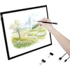 Image de Mophorn Tableau lumineux LED A3, luminosité réglable sur 3 niveaux, alimentation USB pour le traçage, l'esquisse, le dessin, noir
