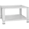Image de Mophorn - Piédestal de buanderie avec étagère de rangement, 711L x 711L x 406H mm, support de base universel pour laveuse et sécheuse, capacité de