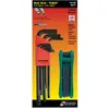 Image de Lot de 9 clés à bille 1,5-10 mm et lame Torx T9-T40 Bondhus 14128