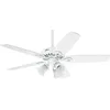 Image de Hunter Fans - Ventilateur de plafond Builder Plus Blanc avec Lumière