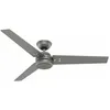 Image de Hunter Fans - Ventilateur de plafond Protos Argent 132 cm