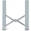 Image de StarTech.com Foldable Laptop Riser Stand, Portable Height Adjustable Ergonomic Laptop Stand, Ventilated Aluminum Frame Supports 22lb (10Kg),