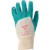 Image de Gant ActivArmr® 47-200 Taille 9 vert coton Interlock avec revêtement nitrile EN 388