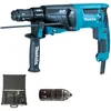Image de Makita - perforateur sds-plus avec des pointes et burin HR2631FT12