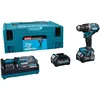Image de Perceuse visseuse 54Nm 40V max Makita 2 batteries 40V 2.5Ah - chargeur - MakPac - DF002GD201