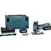 Image de Makita - Scie sauteuse Pommeau xgt + 2 batteries 2,5 Ah + 1 Chargeur rapide + Coffret Makpac JV001GD201