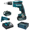 Image de Makita - Visseuse automatique 18V - 25 à 55 mm avec 2 batteries 18V 5Ah - chargeur - chargeur vis - MakPac - DFS452TJX2