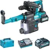 Image de Makita - Perfo-burineur SDS-Plus 40V max 28 mm aws avec 2 batteries 40V 4.0Ah - chargeur - MakPac- HR002GM204
