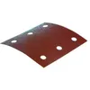 Image de 10 feuilles abrasives Makita velcro 114 x 102mm (6 trous)