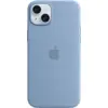 Image de Apple Cover Silicone Avec Magsafe Iphone 15 Plus Winter Blue (mt193zm/a)