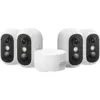 Image de Eufy Eufycam C35 Kit 4 Caméras Blanches Pour Intérieur/extérieur