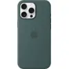 Image de Apple Cover Iphone 16 Pro Max Silicone Magsafe Lake Green (ma7v4zm/a)