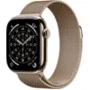 Image de Apple Watch Series 11 gps + Cellular - 42mm gold Titanium Case Gold Milanese Loop