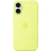 Image de Apple Cover Silicone Magsafe Iphone 17 Jaune Néon