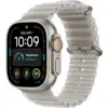 Image de Apple Watch Ultra 4 GPs + Cellulaire 49mm Boîtier En Titane Naturel - Bracelet Océan Gris Translucide