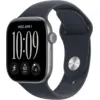 Image de Apple Watch Series 12 GPs - 42mm Gris Sidéral Aluminium Case Bleu Marine Sport Band S/m