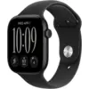 Image de Apple Watch Series 12 GPs 46mm - Black Boîtier En Aluminium Sport Band S/m