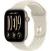 Image de Apple Watch Series 12 GPs 46mm - Or Clair Aluminium Case Sable Sport Band S/m