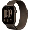 Image de Apple Watch Series 12 GPs 42mm - Bronze Sombre Aluminium Case Milanese Loop
