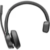Image de Poly - Voyager 4310 uc Wireless Headset (Plantronics) - Casque supra-auriculaire - Se connecte au PC/Mac avec the Bluetooth usb-a adapter et aux