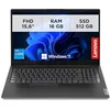Image de Lenovo Notebook V15 G4 IRU 15,6" i5-13420H 3,4 GHz RAM 16 Go -SSD 512 Go NVMe-Win 11 Prof Black (83A100A6IX). Marque : en occasion ou reconditionné