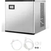 Image de VEVOR Machine a Glacons Capacite 226,8 kg/24 h Tete Uniquement, Appareil de Preparation de Glacons avec Fonction Autonettoyage, en Acier Inoxydable,
