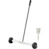 Image de Vevor   Balai magnétique 15 pouces   Capacité 8 lb   Manche télescopique 445-1040 mm   Roues pour surfaces en gravier et herbe