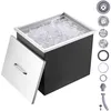Image de VEVOR Bac a Glace Encastrable 77,9 L 532x430x458 mm Boite Isotherme pour Glace avec Couvercle en Inox Alimentaire Conservateur a Glacons pour