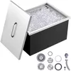 Image de VEVOR Bac a Glace Encastrable 30,25 L 508x355x308mm Boite Isotherme pour Glace avec Couvercle en Inox Alimentaire Conservateur a Glacons pour