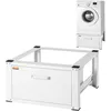 Image de VEVOR Socle universel pour machine a Laver 685,8 x 363,22 mm support pour lave-linge secheuse, base multifonctionnelle robuste pour machine a laver