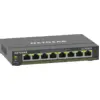 Image de Netgear Switch 8 Port Gigabit Ethernet Poe+ Plus Noir (gs308ep-100pes)