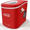 Image de Salco Machine à glaçons Coca-Cola SEB-14CC, rouge, glaçons en 8-13 minutes, avec décapsuleur COCA-COLA