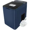 Image de Magicfox   Machine à glaçons 1,5L   12 kg/24h   9 glaçons en 6 à 10 minutes   Écran tactile LED   Pelle à glaçons incluse   Bac amovible
