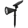 Image de Spot à piquer led Solaire pour Jardin 2W 5.5V dc (4 led) - Blanc Froid 6000K - 8000K Silamp