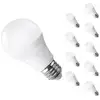 Image de Silamp - Ampoule led E27 18W 220V A70 (Pack de 10) - Blanc Chaud 2300K - 3500K